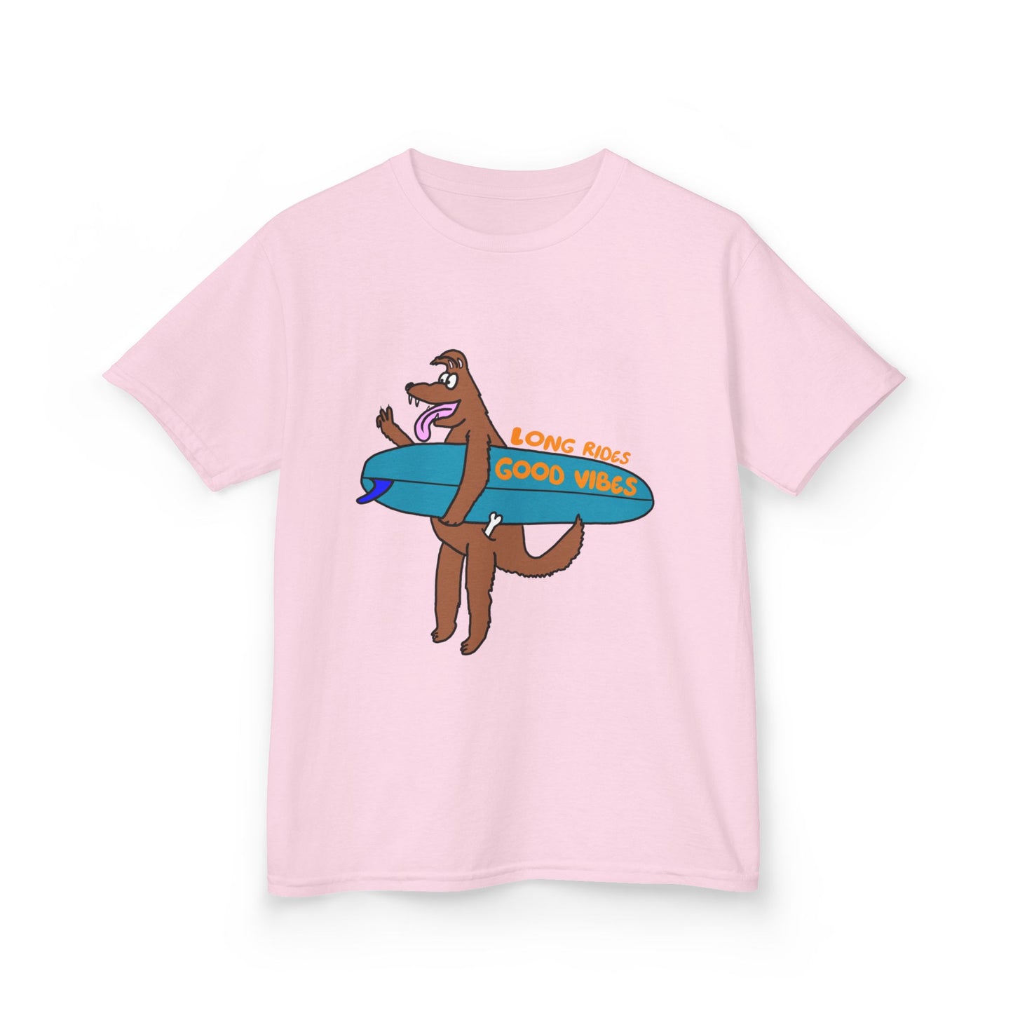 Surfing Vibes Kids Tee | Fun Summer Wear, Youth Shirt, Beach Day Apparel, Gift for Kids, Cool Outdoor Playtop