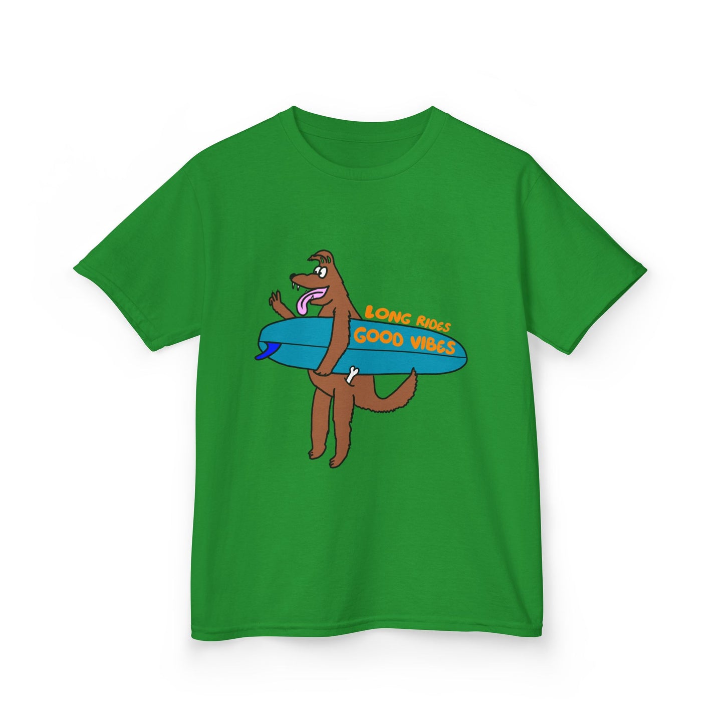 Surfing Vibes Kids Tee | Fun Summer Wear, Youth Shirt, Beach Day Apparel, Gift for Kids, Cool Outdoor Playtop