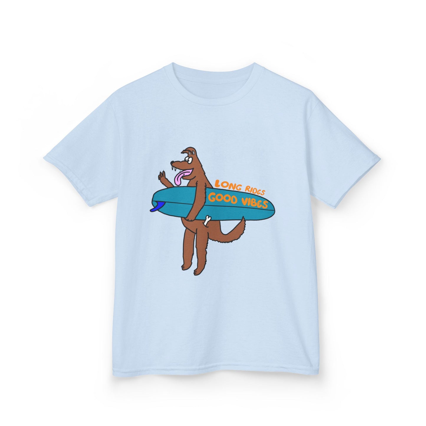 Surfing Vibes Kids Tee | Fun Summer Wear, Youth Shirt, Beach Day Apparel, Gift for Kids, Cool Outdoor Playtop