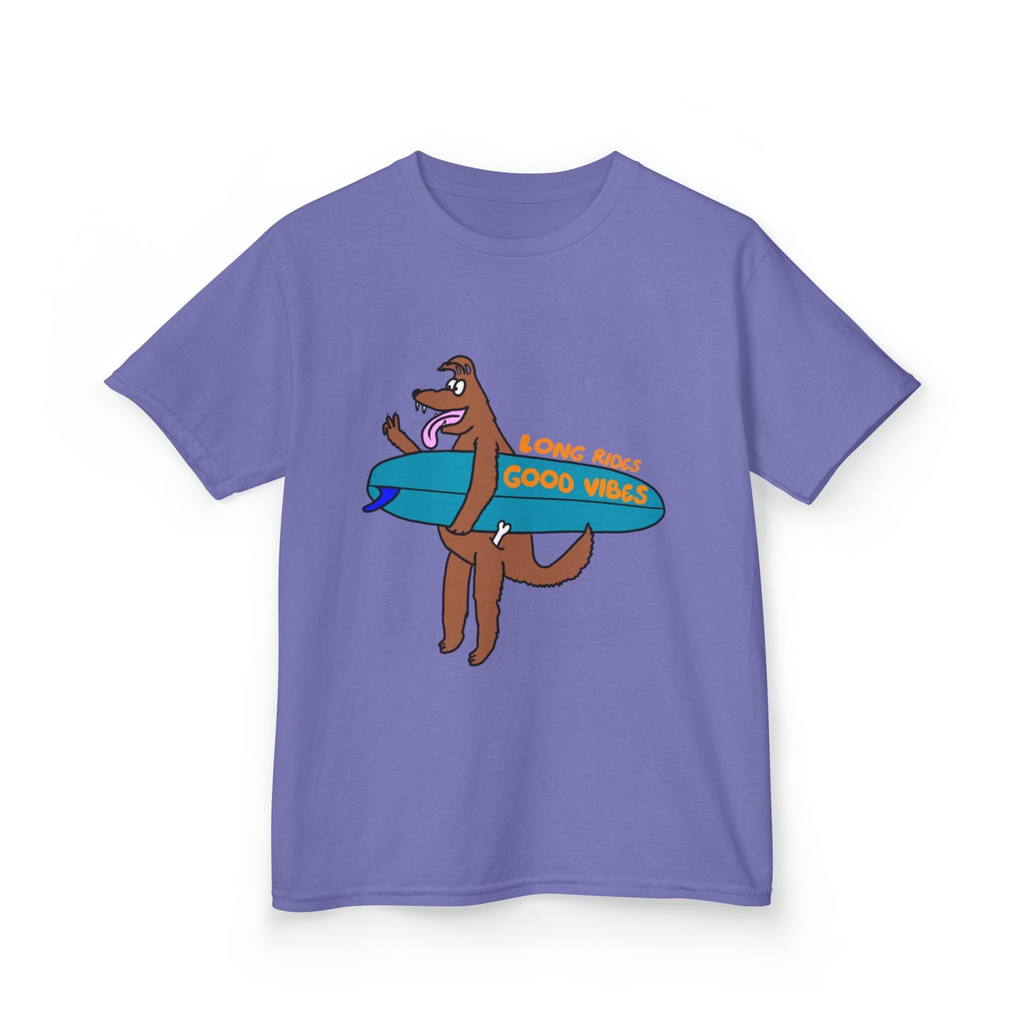 Surfing Vibes Kids Tee | Fun Summer Wear, Youth Shirt, Beach Day Apparel, Gift for Kids, Cool Outdoor Playtop
