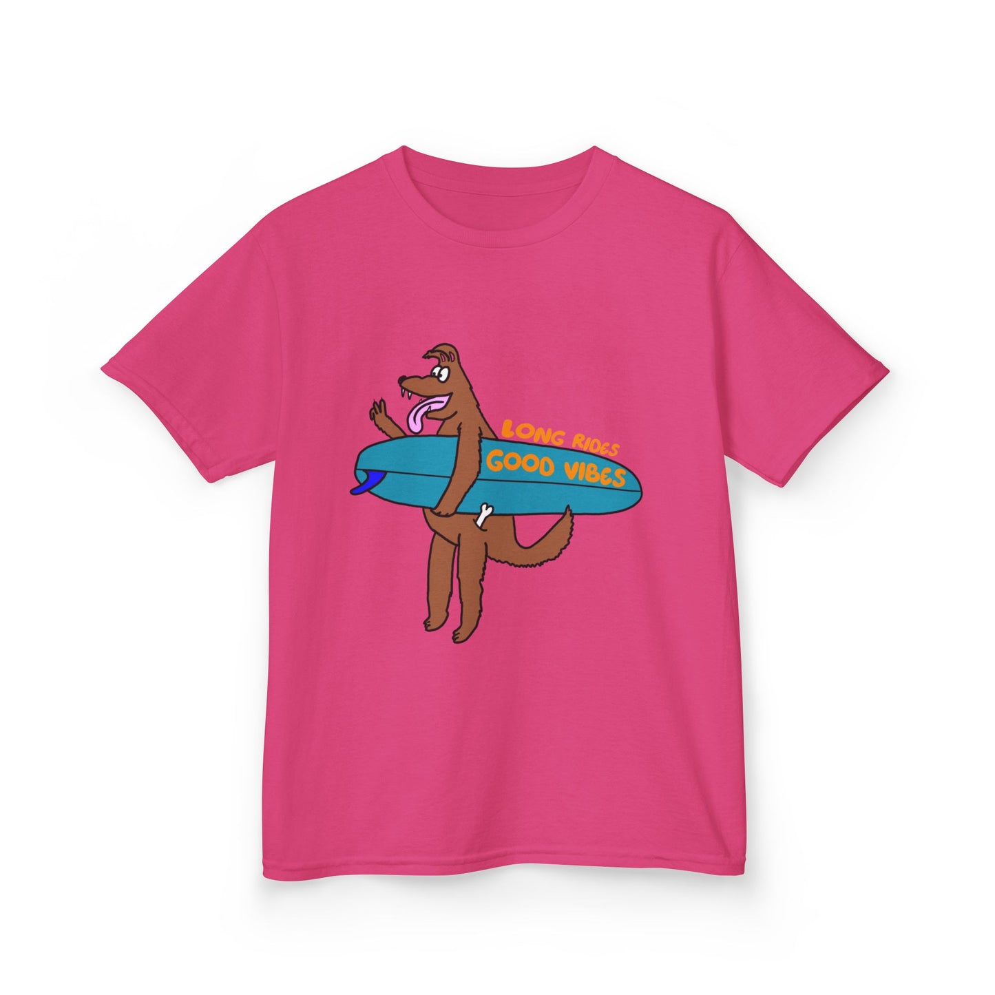Surfing Vibes Kids Tee | Fun Summer Wear, Youth Shirt, Beach Day Apparel, Gift for Kids, Cool Outdoor Playtop