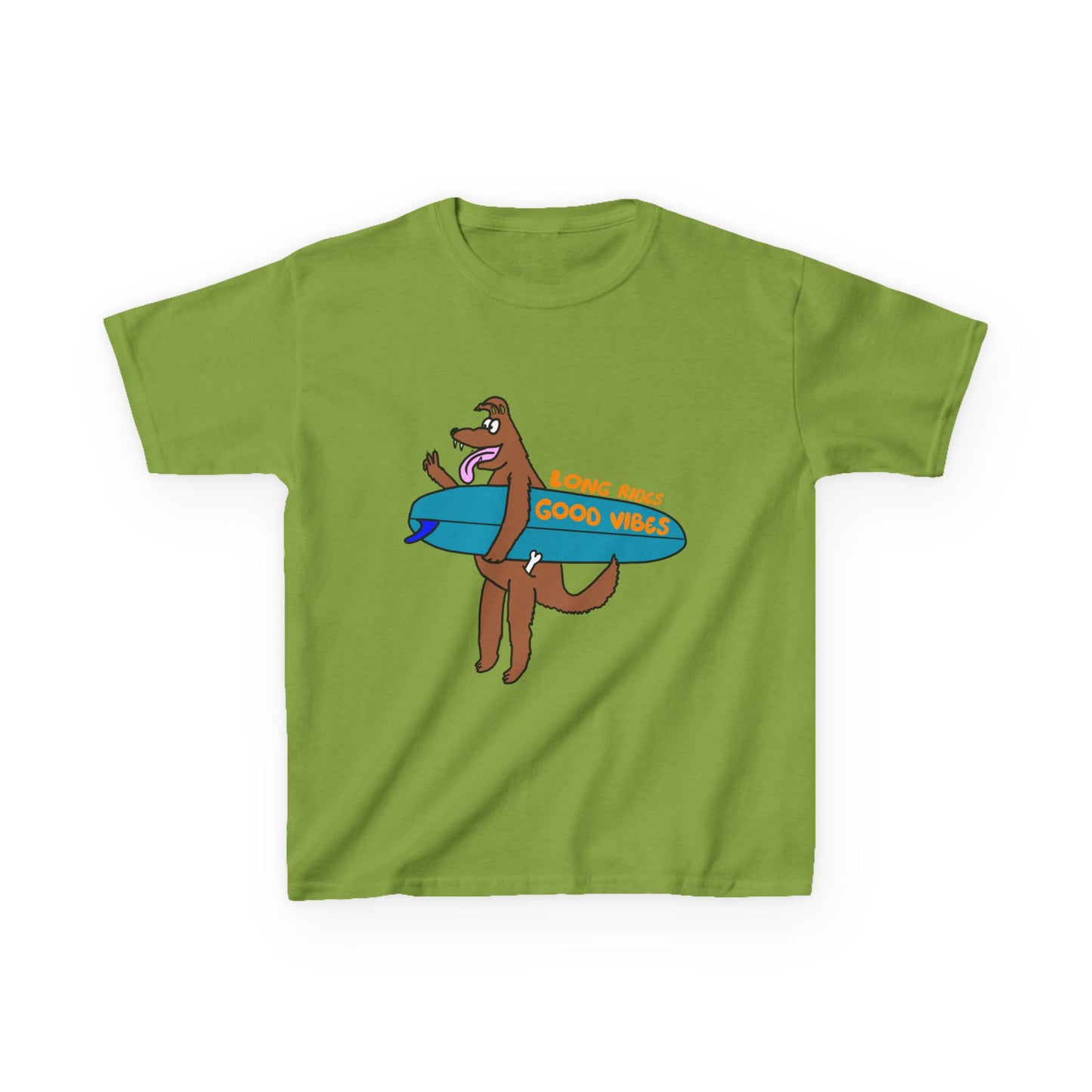 Surfing Vibes Kids Tee | Fun Summer Wear, Youth Shirt, Beach Day Apparel, Gift for Kids, Cool Outdoor Playtop