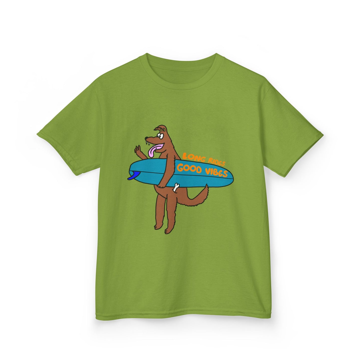 Surfing Vibes Kids Tee | Fun Summer Wear, Youth Shirt, Beach Day Apparel, Gift for Kids, Cool Outdoor Playtop