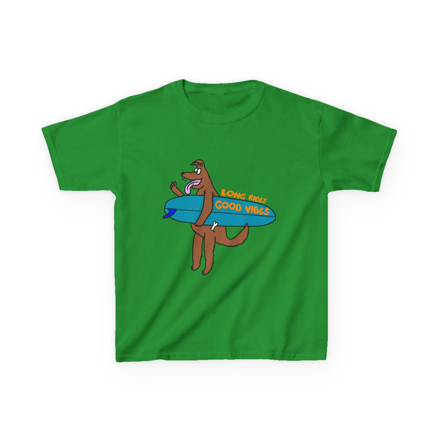 Surfing Vibes Kids Tee | Fun Summer Wear, Youth Shirt, Beach Day Apparel, Gift for Kids, Cool Outdoor Playtop