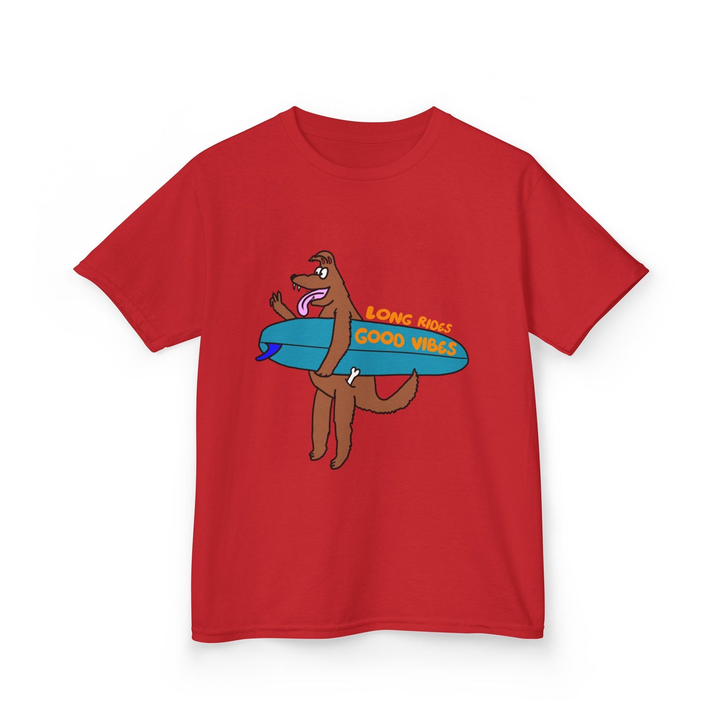Surfing Vibes Kids Tee | Fun Summer Wear, Youth Shirt, Beach Day Apparel, Gift for Kids, Cool Outdoor Playtop