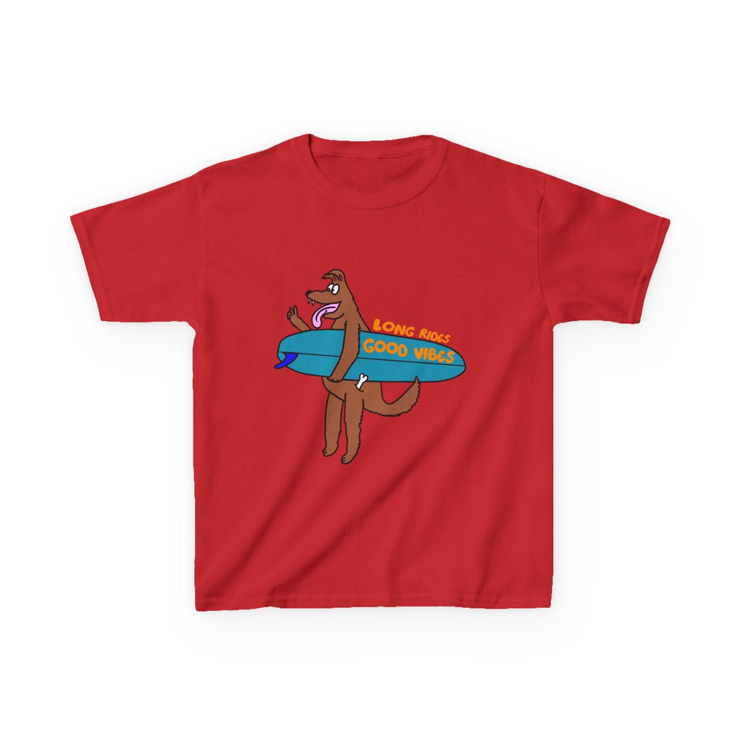 Surfing Vibes Kids Tee | Fun Summer Wear, Youth Shirt, Beach Day Apparel, Gift for Kids, Cool Outdoor Playtop