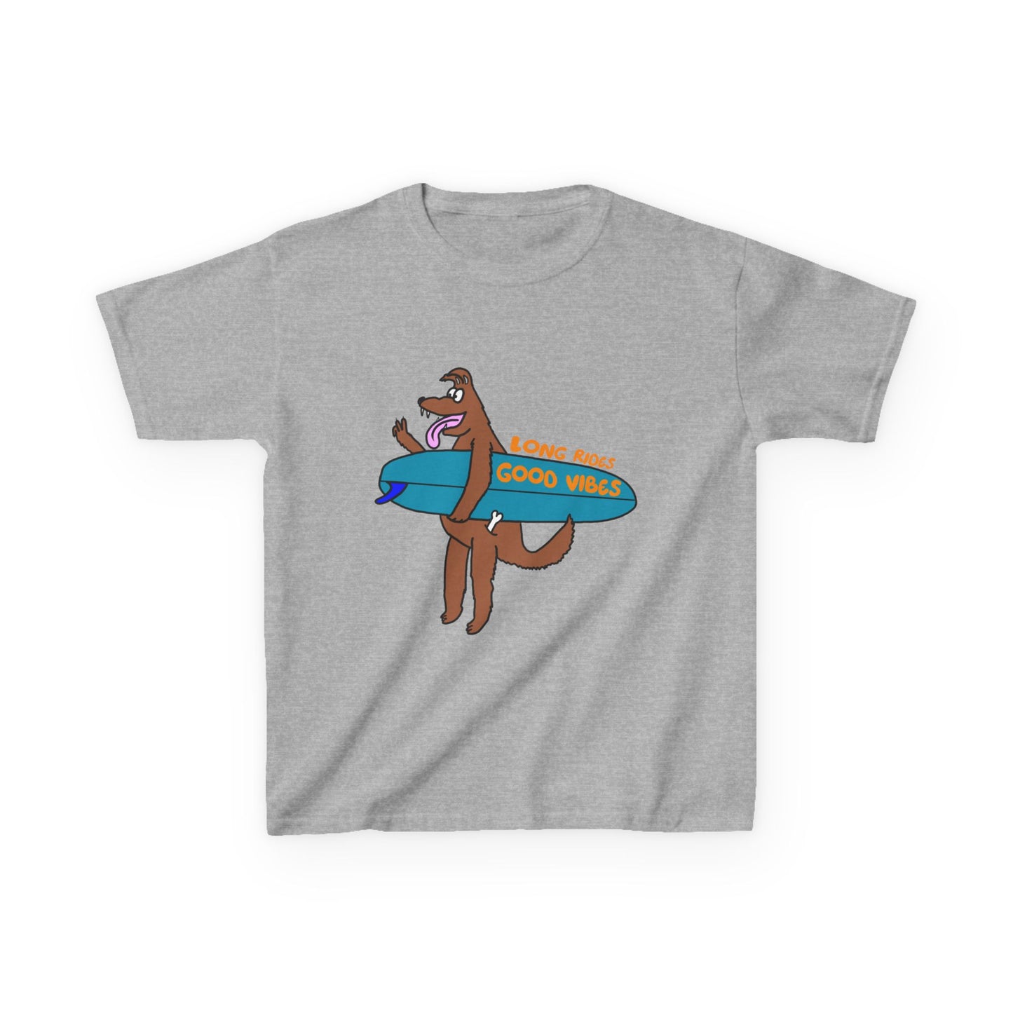 Surfing Vibes Kids Tee | Fun Summer Wear, Youth Shirt, Beach Day Apparel, Gift for Kids, Cool Outdoor Playtop