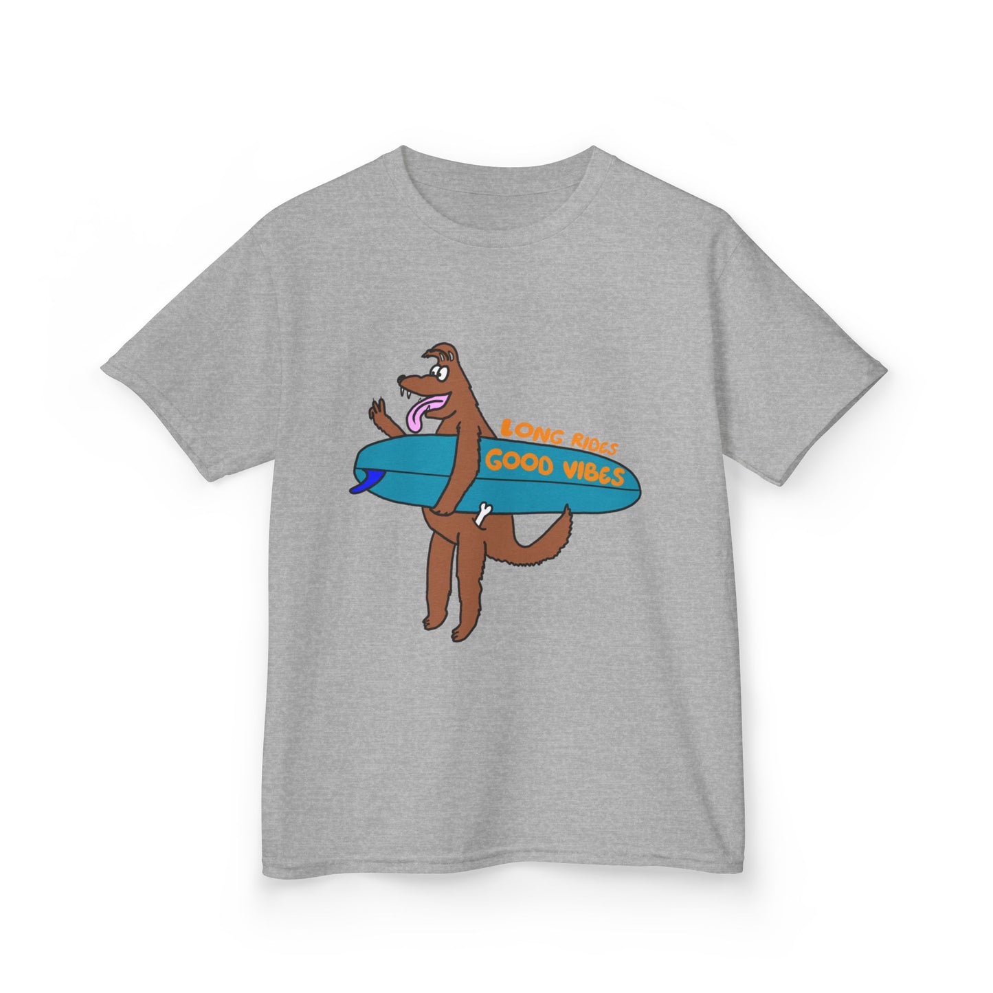 Surfing Vibes Kids Tee | Fun Summer Wear, Youth Shirt, Beach Day Apparel, Gift for Kids, Cool Outdoor Playtop