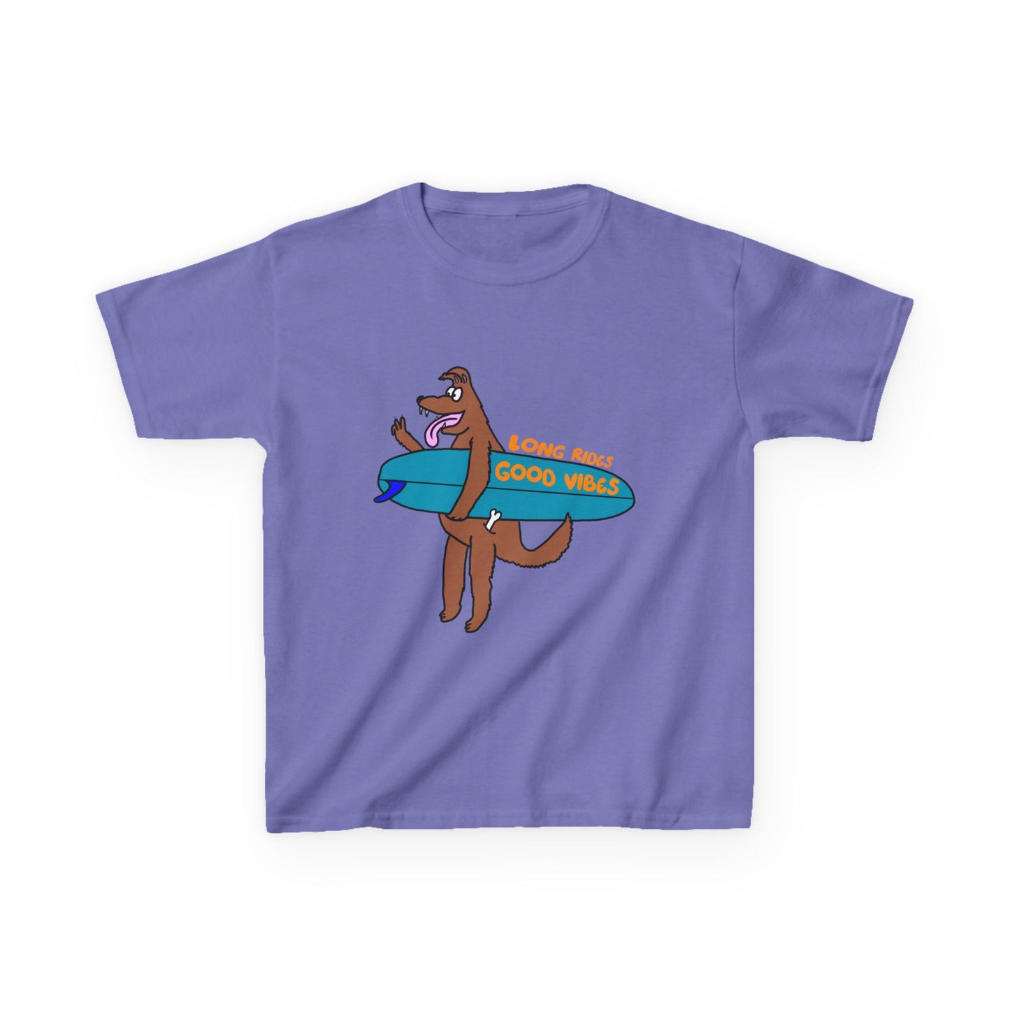 Surfing Vibes Kids Tee | Fun Summer Wear, Youth Shirt, Beach Day Apparel, Gift for Kids, Cool Outdoor Playtop