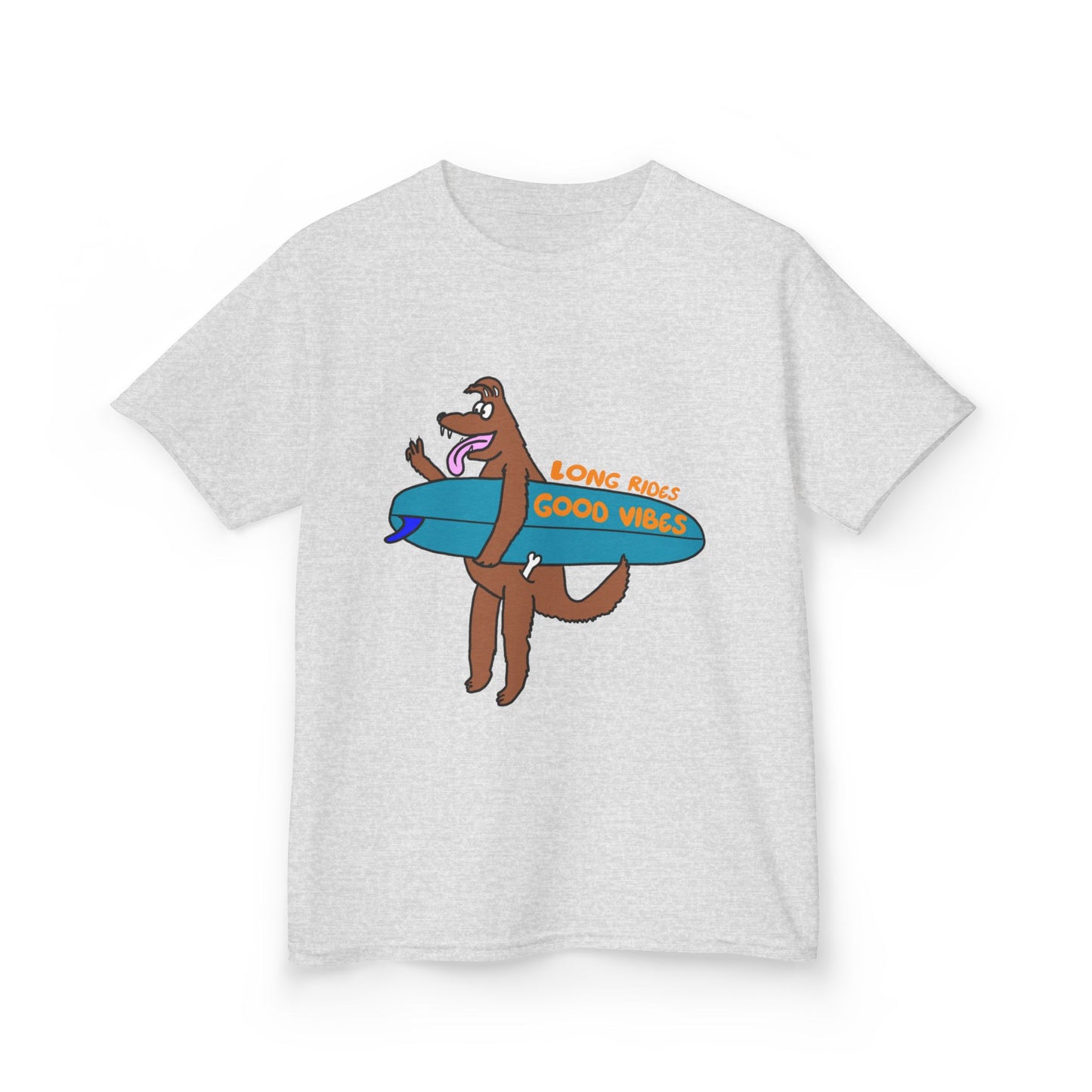 Surfing Vibes Kids Tee | Fun Summer Wear, Youth Shirt, Beach Day Apparel, Gift for Kids, Cool Outdoor Playtop