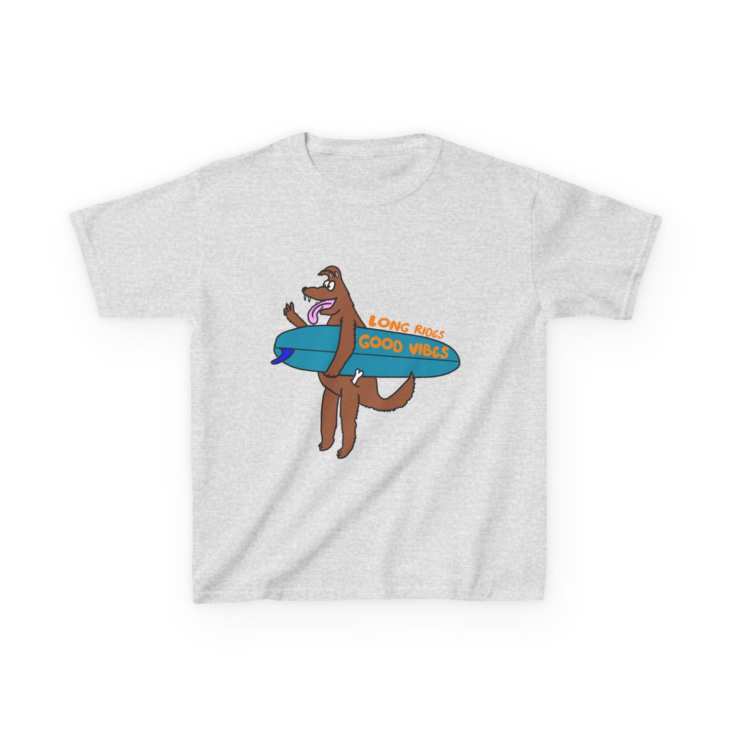 Surfing Vibes Kids Tee | Fun Summer Wear, Youth Shirt, Beach Day Apparel, Gift for Kids, Cool Outdoor Playtop