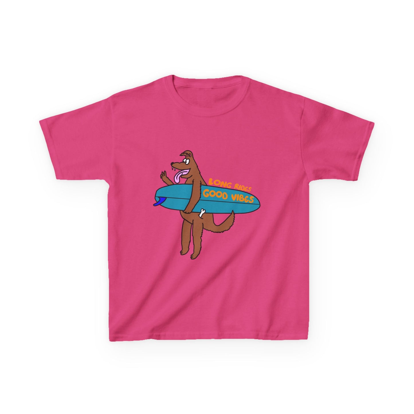 Surfing Vibes Kids Tee | Fun Summer Wear, Youth Shirt, Beach Day Apparel, Gift for Kids, Cool Outdoor Playtop