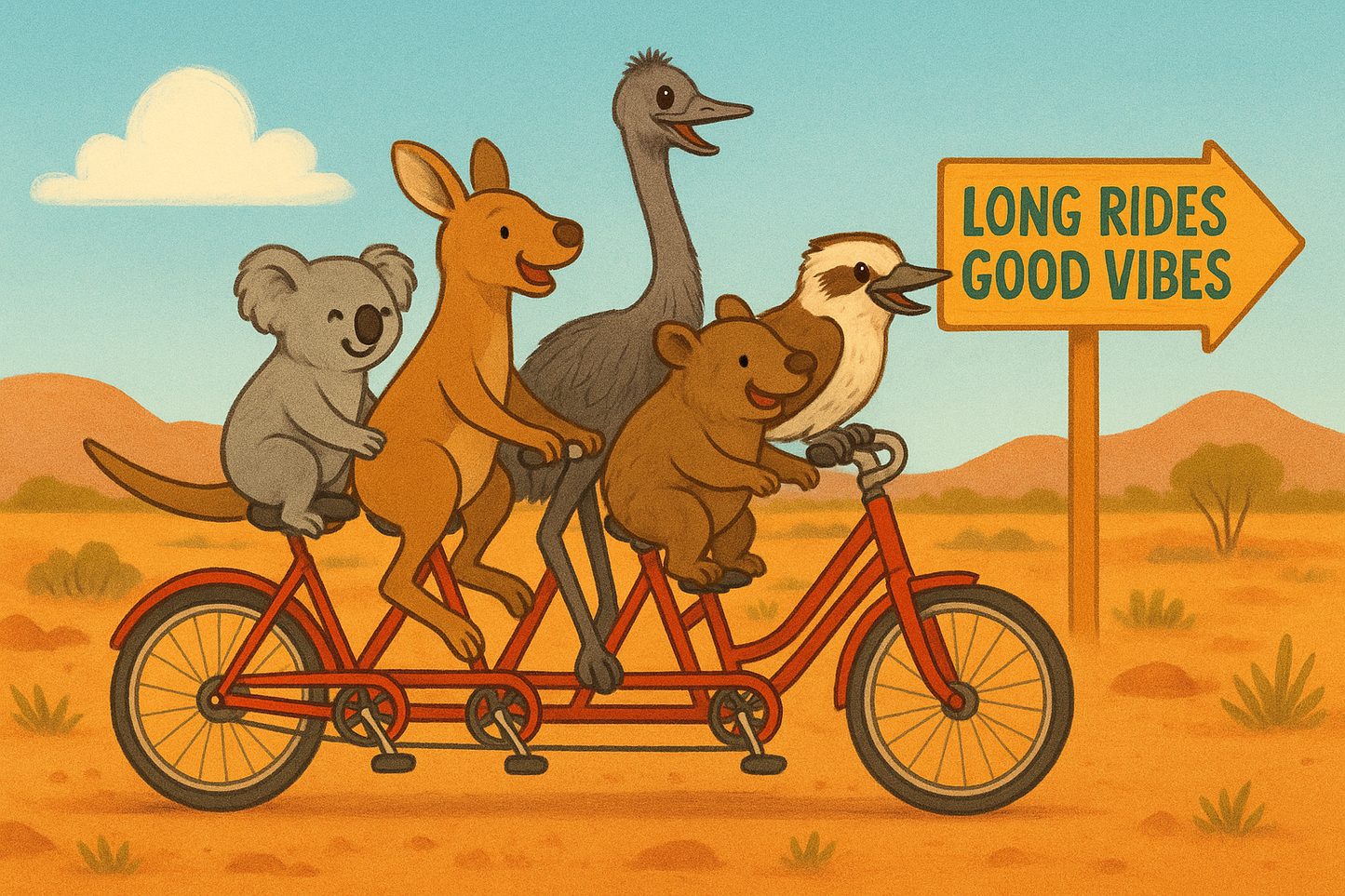 Long Rides Good Vibes: Stickers