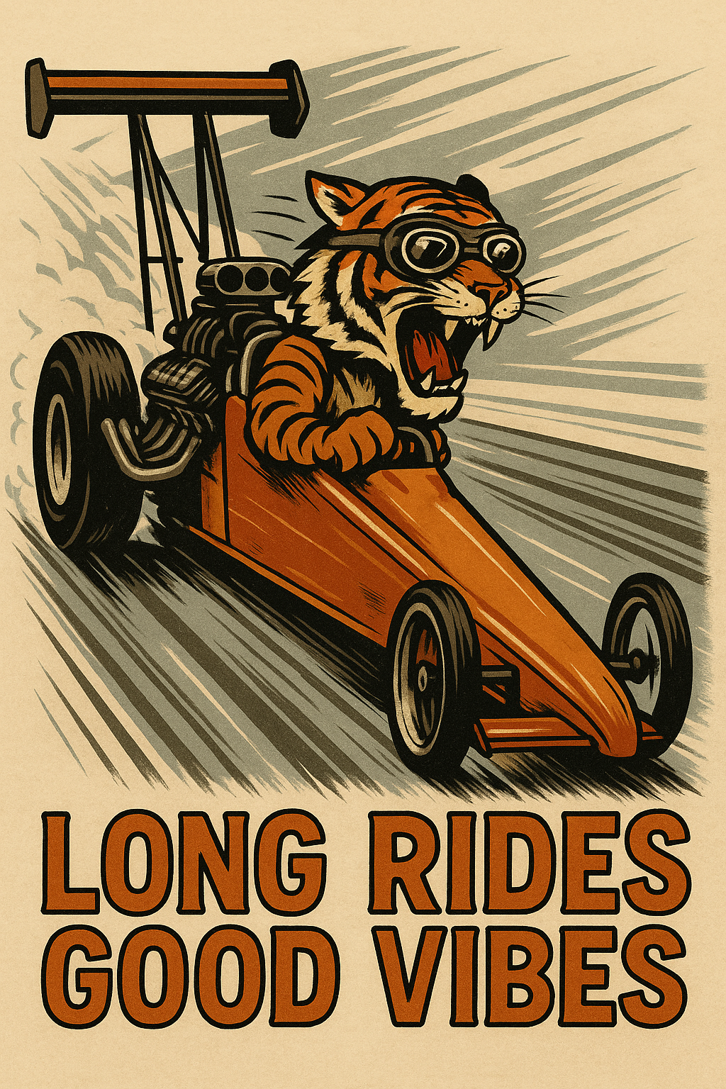 Long Rides Good Vibes: Stickers
